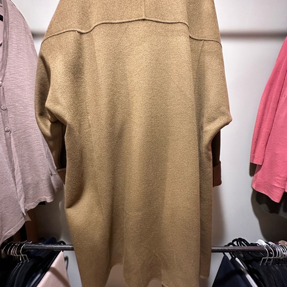 Lafayette 148 New York Tan Wool Coat - Picture 2 of 7